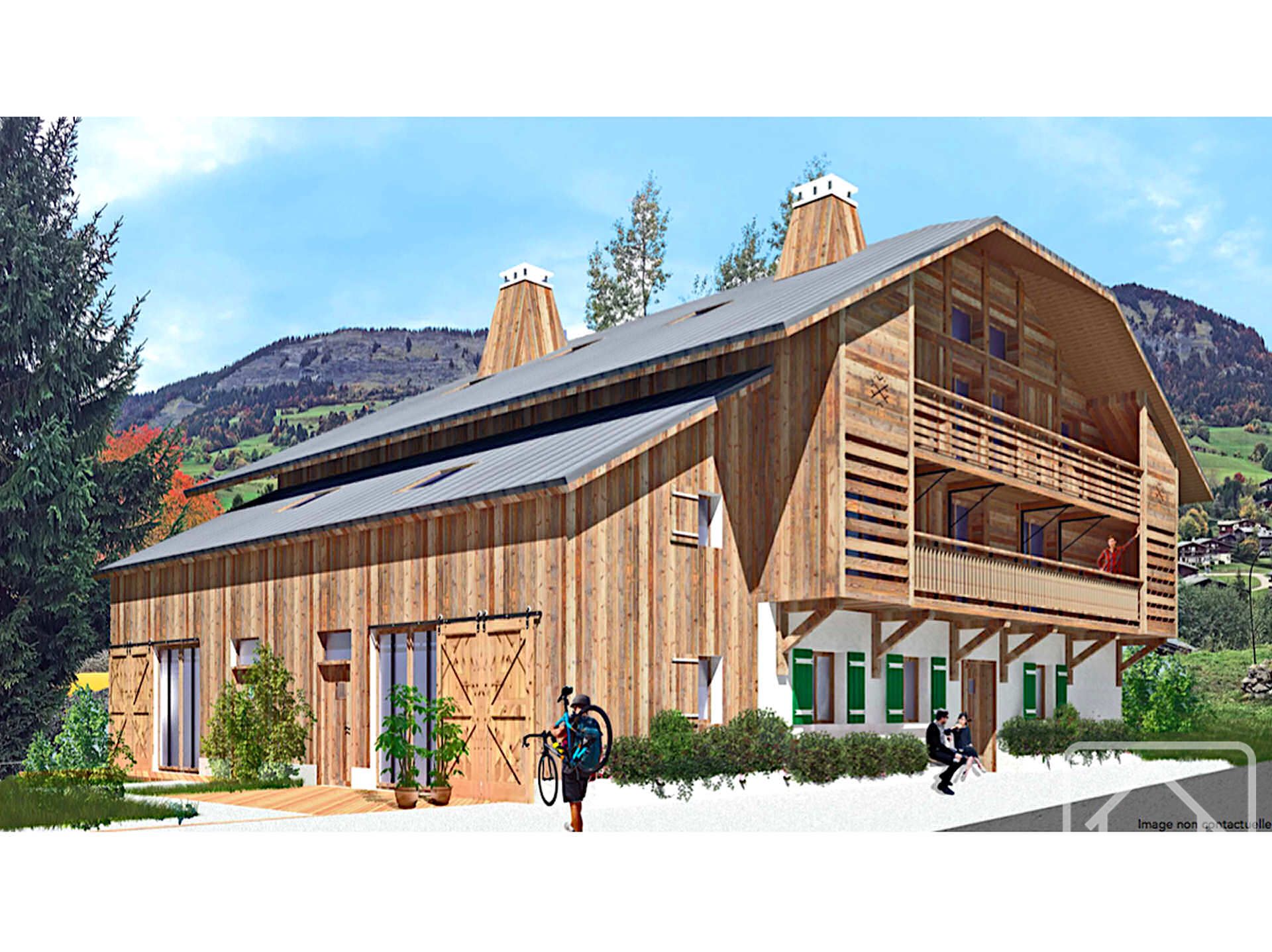 Chalet-style house: Alpine charm Chalet-style house: Alpine charm