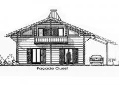 Chalet Airelles - The west face