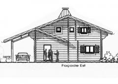 Chalet Airelles - East face