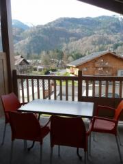 Appt. Gentiane - The terrace-balcony