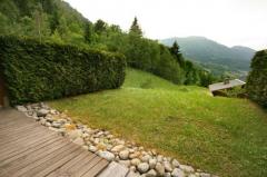 Appt. du Refuge - The garden and the view