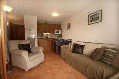 Appt. du Refuge - Living/dining area