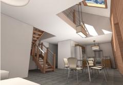 Appt. Chalet Cendré, 3 - Apartment 3, living space (2)