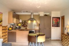 Appt. Champ Montagny - The kitchen/dining area