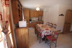 Appt. La Cressoua #6 - The dining area and kitchen