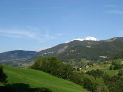 Appt. Les Edelweiss - The view of Mont Blanc from the apartment