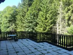 Appt. Les Crets 2 - The shared terrace