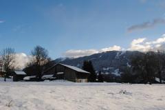Appt. Le Villard - Balcony view, winter