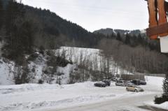 Appt. Vieux Moulin - The view of the ski run back to the apartments