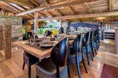 Luxury Commercial Ski Lodge - The dining area