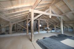 Ferme Bionnassay - The barn on the first floor