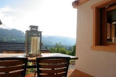 Chalet Black & White - The terrace