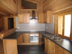 Demi-Chalet Bellevaux - The fitted kitchen