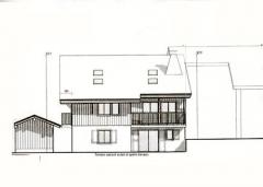 Land les Bollus - The facade