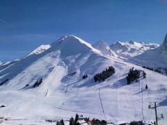 Appt. Le Capieau - The view of the pistes (1)