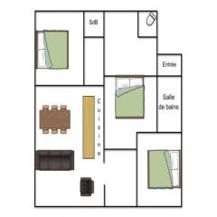Appt. Le Capieau - 