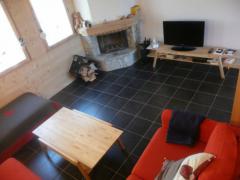 Appt. Cassiopee A2 - The lounge and fireplace