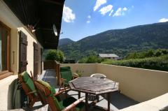 Chalet Amica - The terrace and view