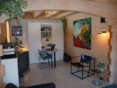 Chalet Les Buissons - Separate study area/ TV room