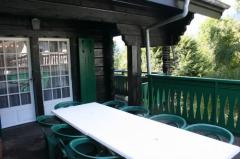 Chalet Capricorne - The terrace