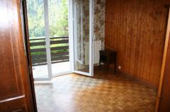 Chalet de Cercle - Bedroom with balcony