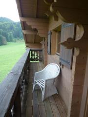 Chalet des Champs - The balcony