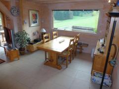 Chalet des Champs - The dining area