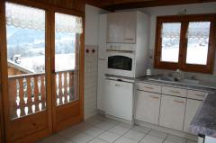 Chalet Les Closets - The kitchen