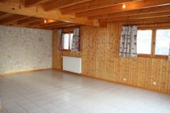Chalet Les Closets - The living room (1)
