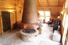 Chalet La Colombine - The fireplace