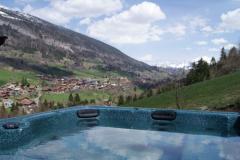 Chalet La Colombine - The view from the jacuzzi