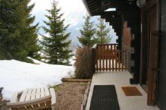 Chalet Dents du Midi - The terrace
