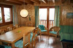 Chalet Dents du Midi - The living/dining room (2)