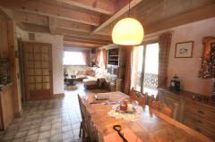 Chalet du Cret - The living/dining room