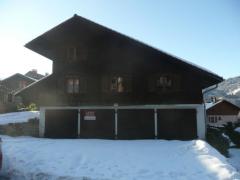 Chalet Fleuri - The chalet and parking area