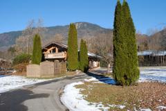 Chalet Frison - The driveway to the chalet