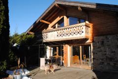 Chalet Frison - The decked terrace