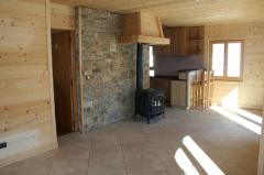 Chalet La Couaz - The living room (1)