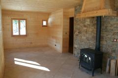 Chalet La Couaz - The living room (2)