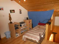 Chalet La Villaz - The mezzanine sitting area