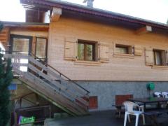 Chalet La Villaz - From the garden