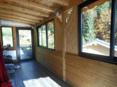 Chalet La Villaz - The porch