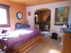 Chalet La Villaz - The dining room