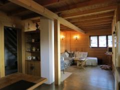 Chalet Le Rosay - Living area