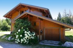 Chalet les Mûres - The front of the chalet