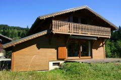 Chalet les Mûres - The back of the chalet