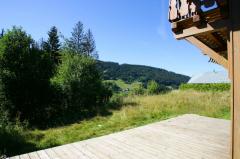 Chalet les Mûres - The view from the terrace