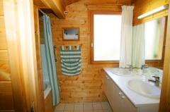 Chalet les Mûres - The bathroom