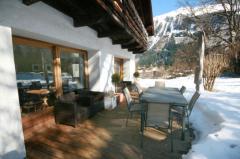 Chalet des Nants - The patio