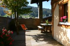 Chalet Neve - The terrace